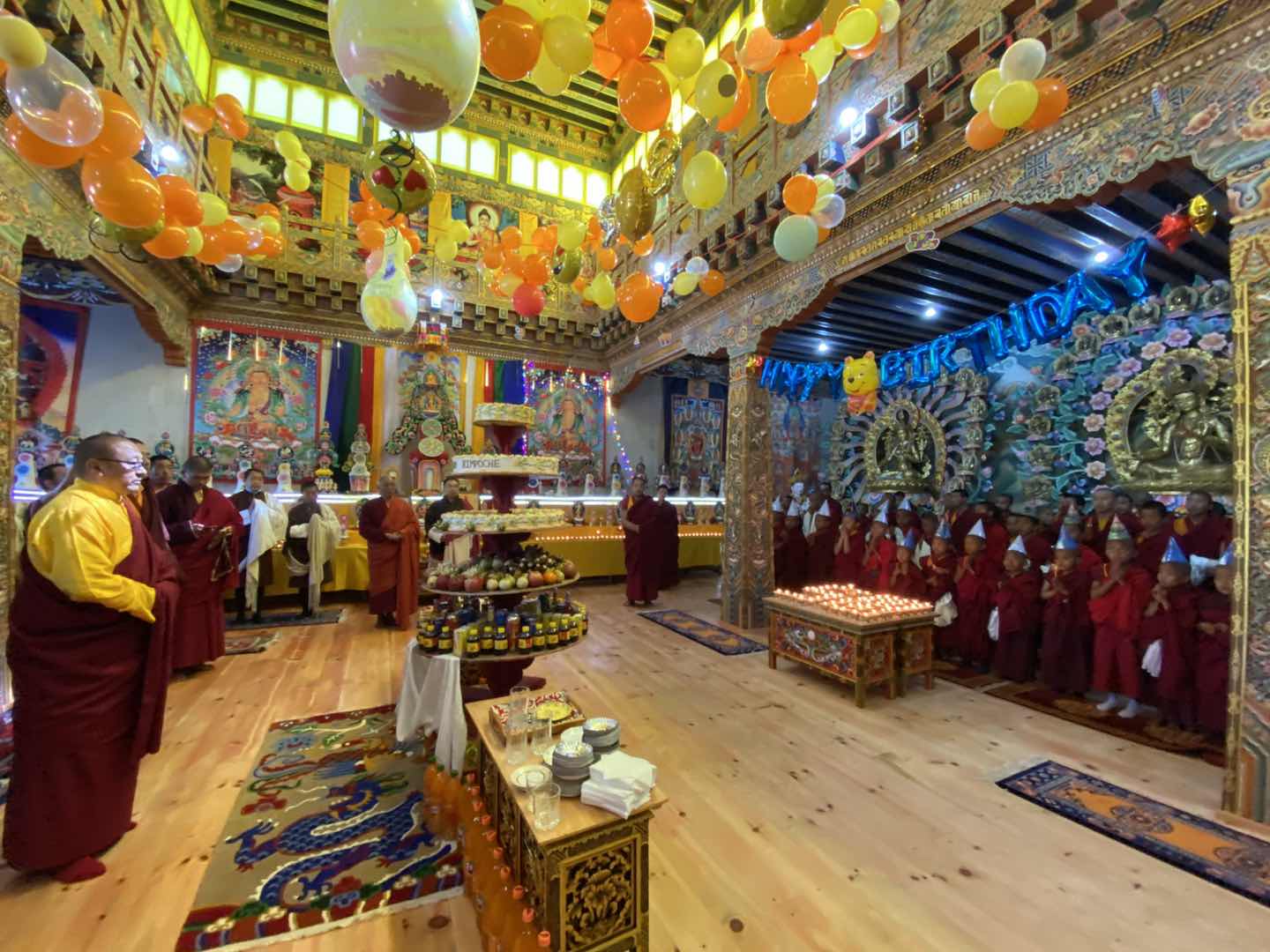 Celebrating Rinpoche’s birthday in Bhumtang