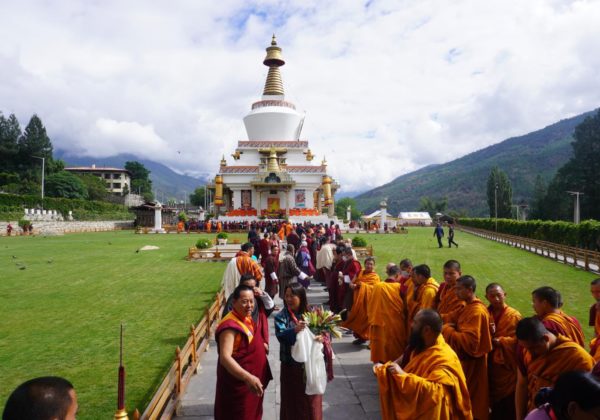 Rituals at the National Memorial Chorten