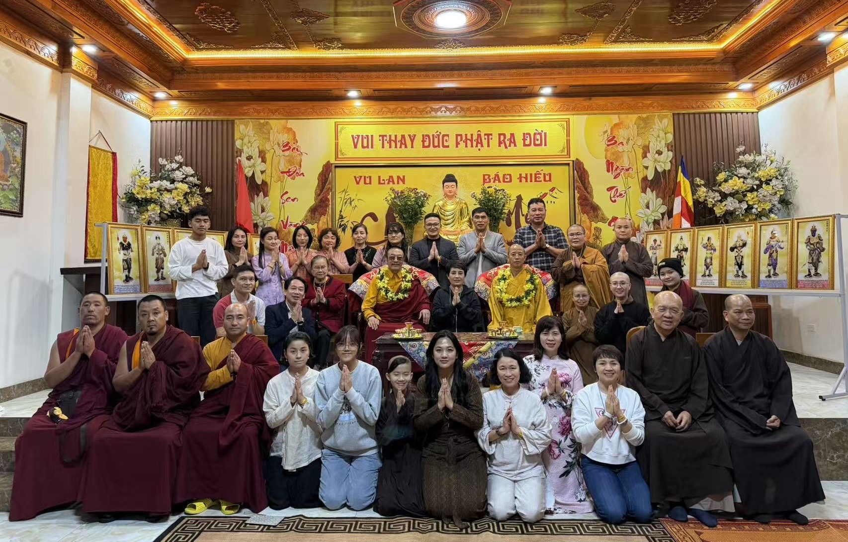 Rinpoche visiting Vietnam